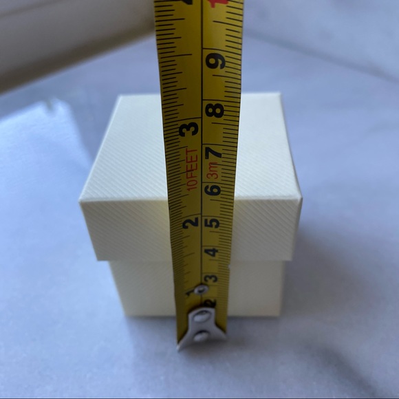 50 Cream Pinstriped 2 piece Lid and Base Favor Box - Picture 11 of 11